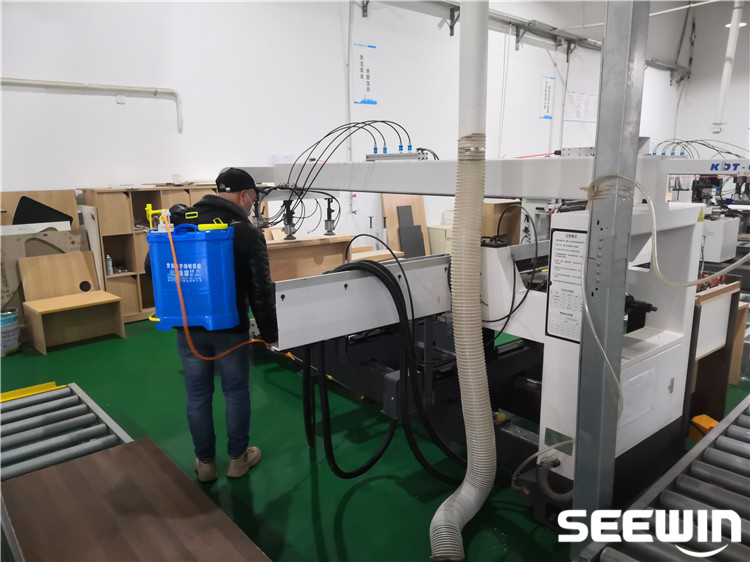 詩(shī)敏工廠消毒