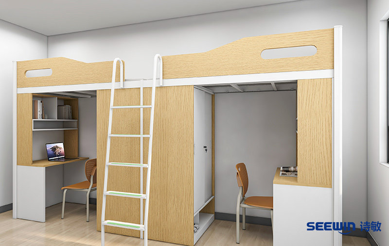 學校宿舍-海森上床下桌方案
