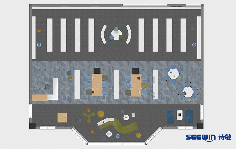 圖書館方案四-250㎡平面圖